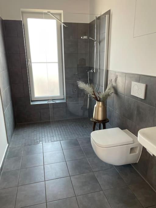 Penthouse-Wohnung Mit Flussblick Oldenburg Eksteriør bilde